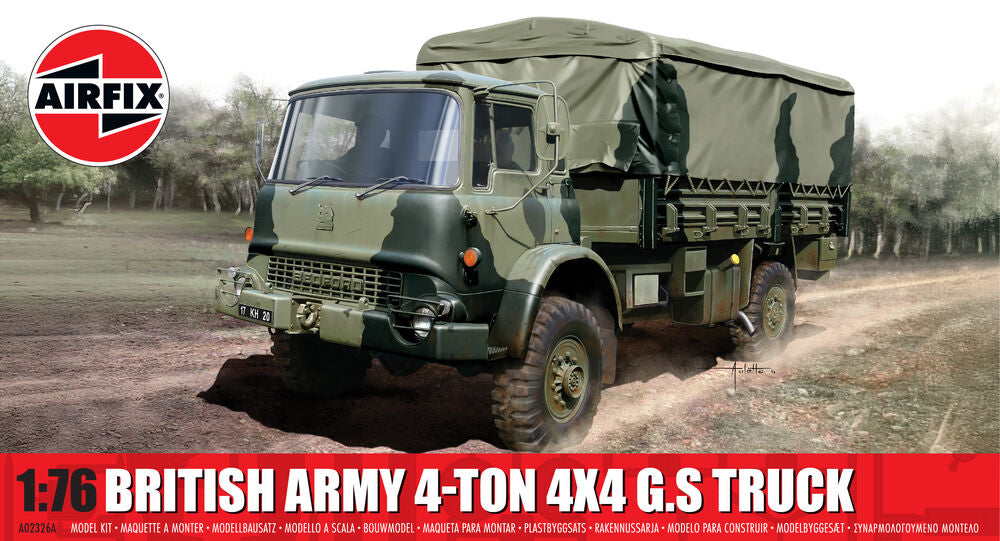 British Army 4-ton 4 x 4 G.S Truck