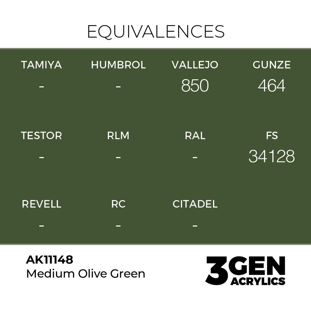 Medium Olive Green 17ml