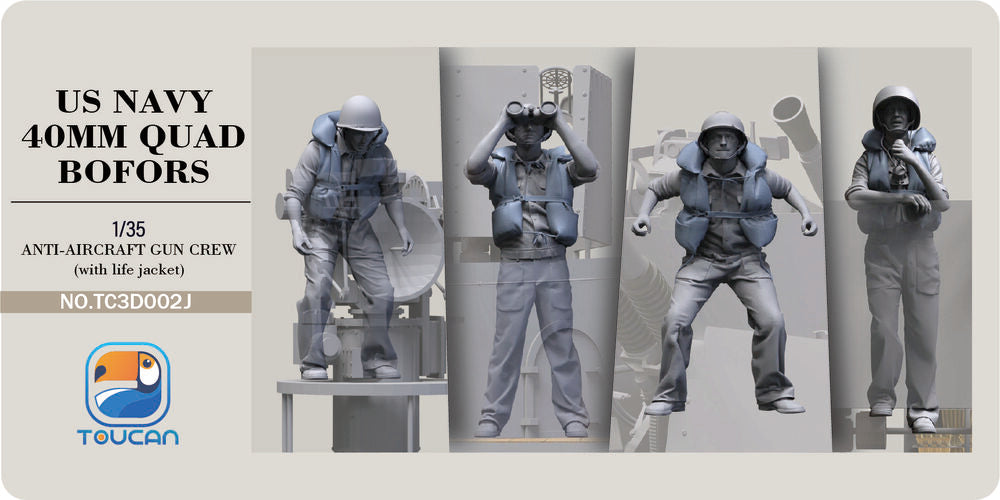 ANTI-AIRCRAET GUN CREW (with life jacket)