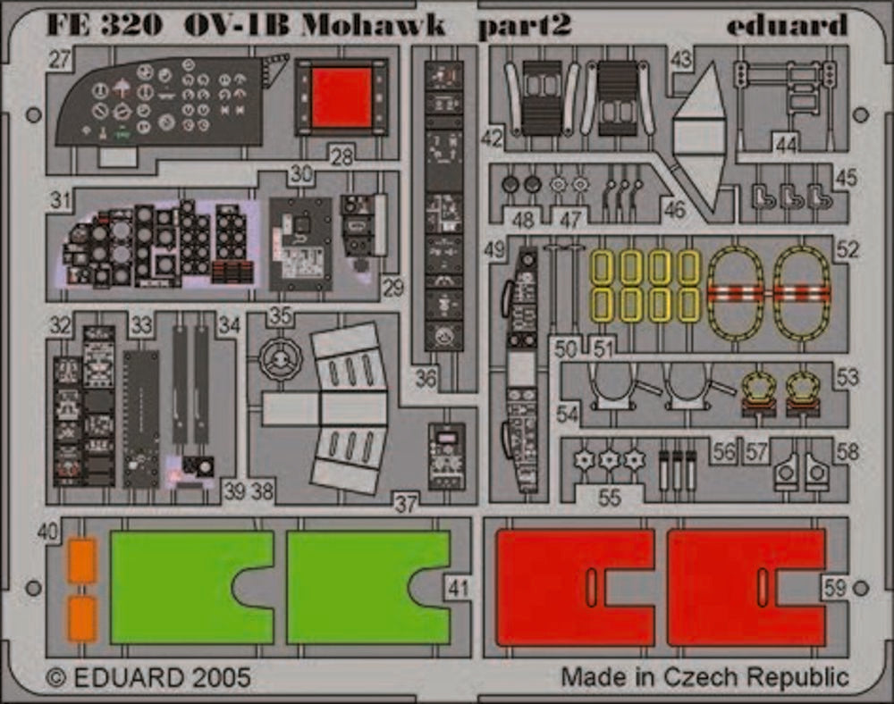 OV-1B Mohawk für Roden Bausatz