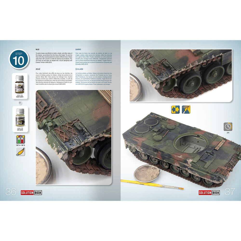 SOLUTION BOOK 26 - NATO & BUNDESWEHR Vehicles (English, Castellano, Francais, Deutsch)