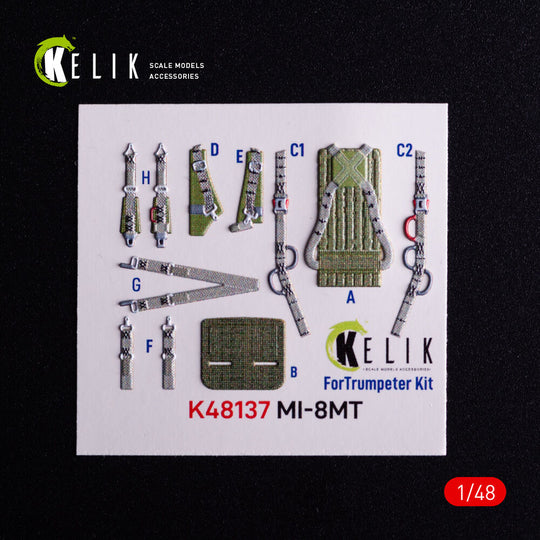 Mi-8MT - interior 3D decals for Trumpeter kit