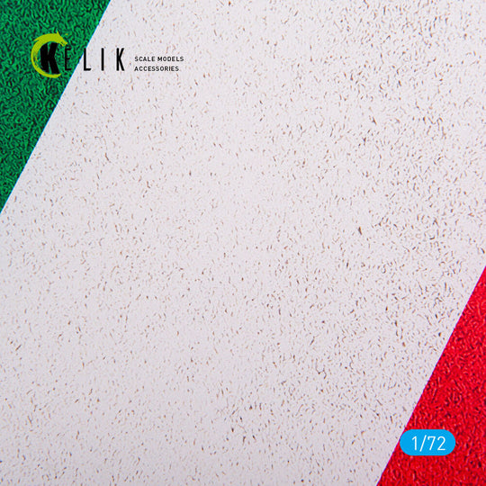 Italy Flag - Base - Acrylic 3 mm (280 x 180 mm) (170 g)