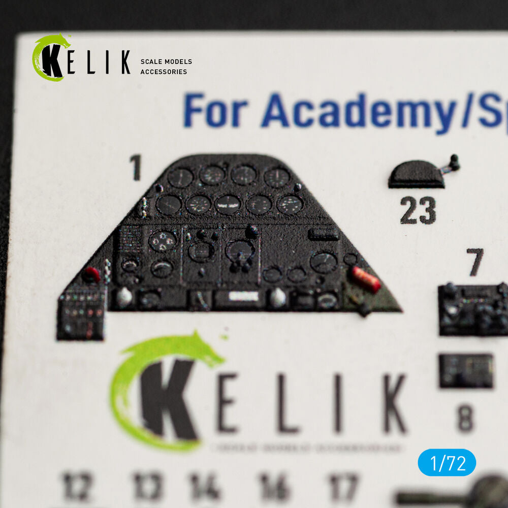 SB2C-4 - interior 3D decals for Academy / Special Hobby