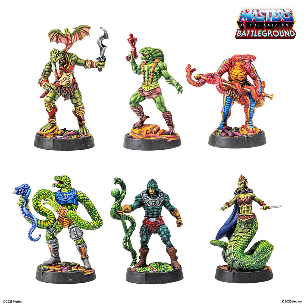 MOTU: BATTLEGROUND Wave 8 - Snake Men Faction (FR)