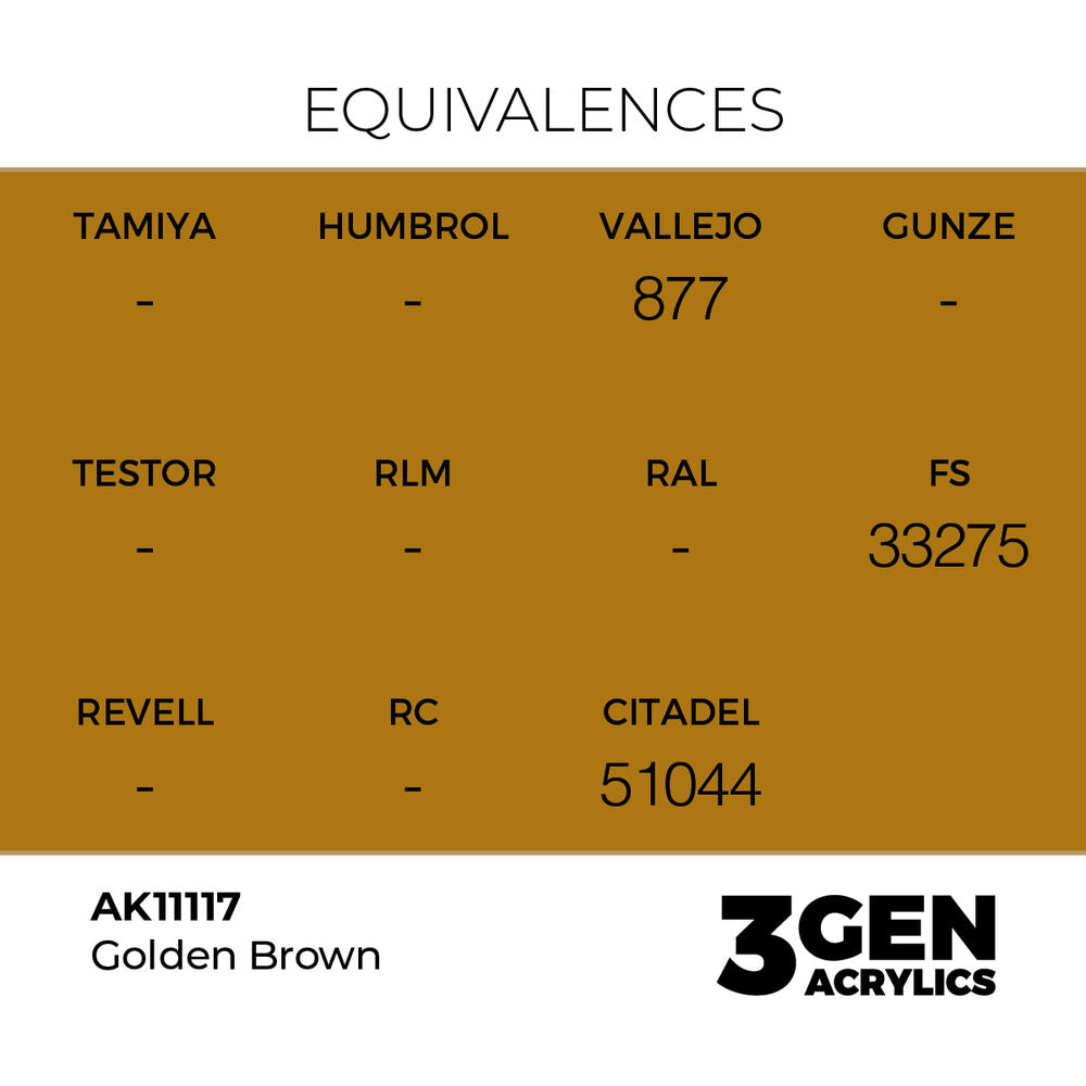 Golden Brown 17ml