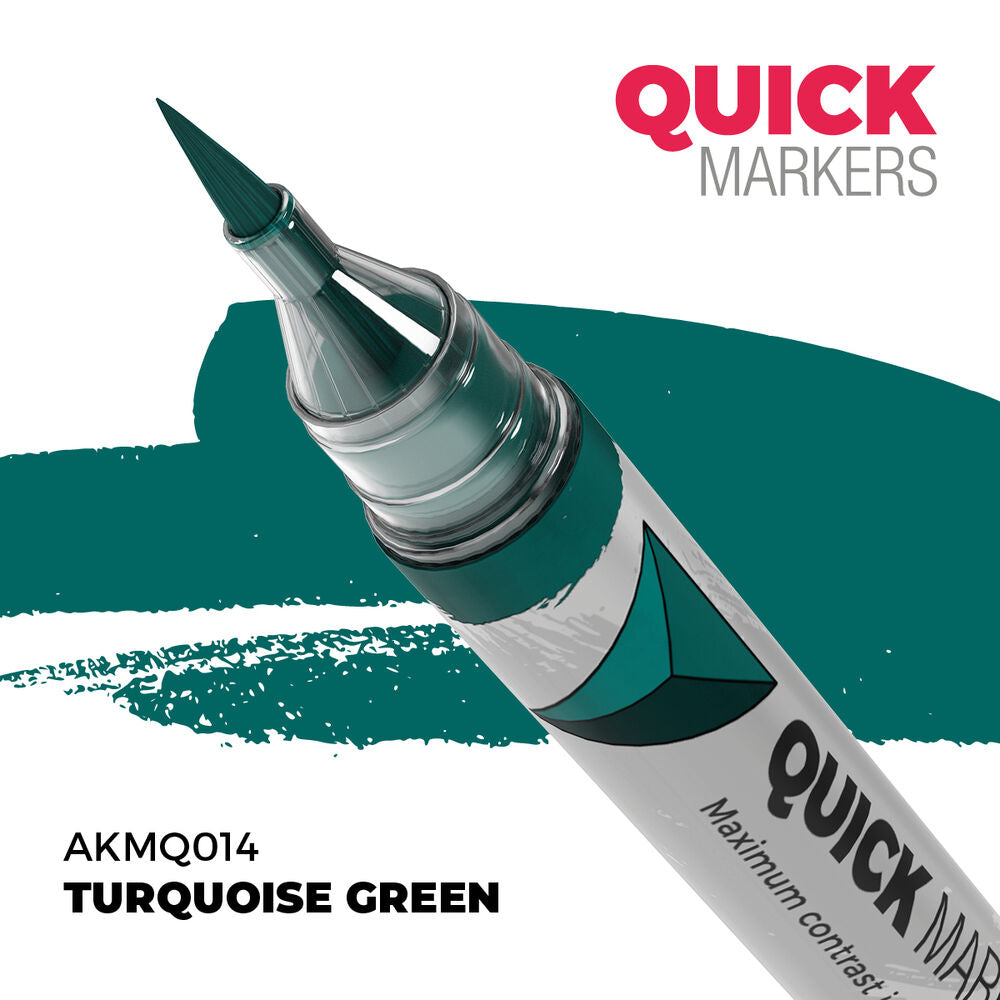 TURQUOISE GREEN - QUICK MARKER