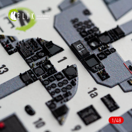 F-15DJ Eagle - interior 3D decals for Hasegawa