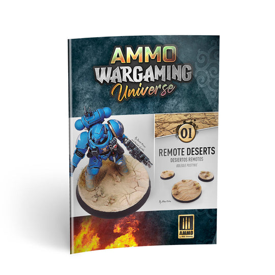 AMMO WARGAMING UNIVERSE Book 01 - Remote Deserts (English, Castellano, Polski)