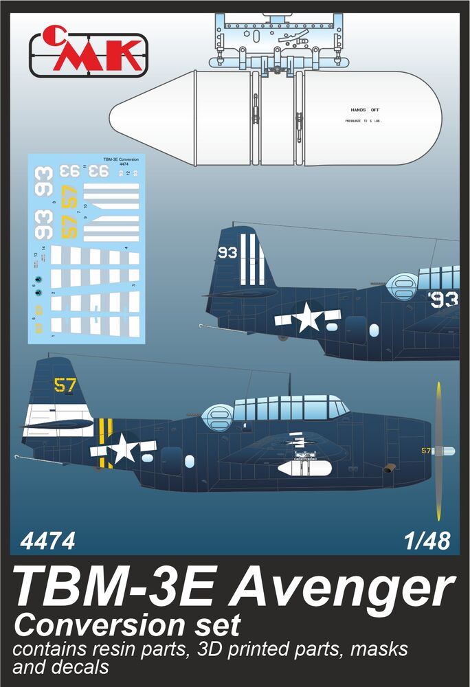 TBM-3E Avenger Conversion Set  / for Accurate/Academy kits