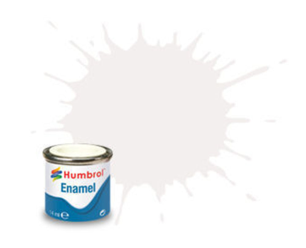 Humbrol 034 Weiß, Matt 14 ml