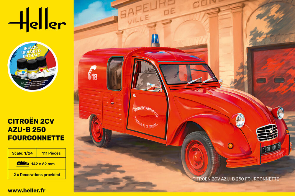 STARTER KIT Citroen 2CV AZU-B 250 Fourgonnette