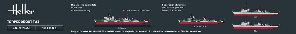 STARTER KIT Torpedoboot T23