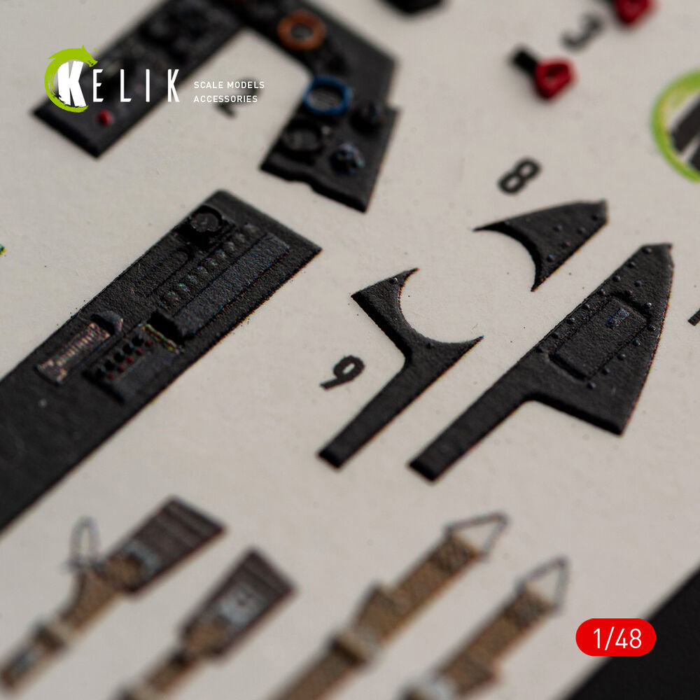 FW-190D-9 - interior 3D decals for MiniArt