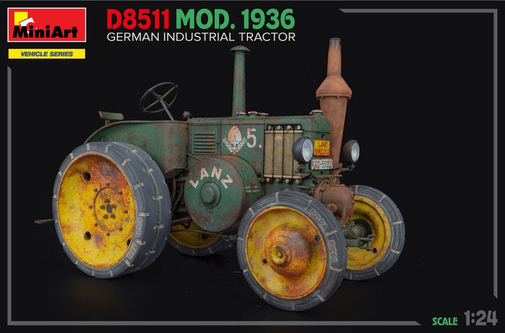 German Industrial Tractor D8511  Mod. 1936
