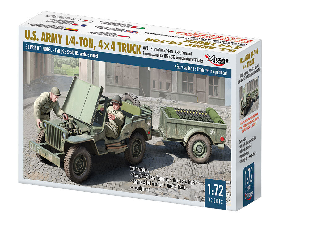 U.S. ARMY 1?4?TON, 4×4 TRUCK
