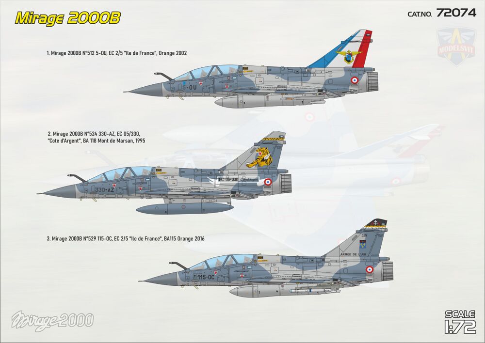 Mirage 2000B operational trainer