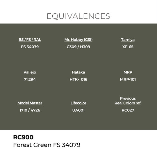 Real Colors: Forest Green FS 34079 17 ml.