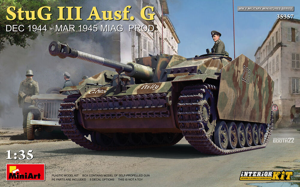 StuG III Ausf. G  Dec 1944 - Mar 1945 Miag  Prod. Interior Kit