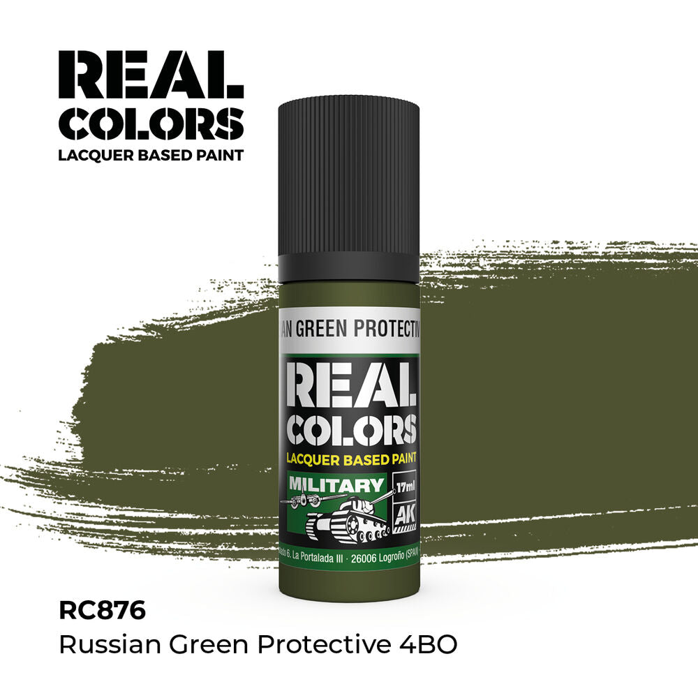 Real Colors: Russian Green Protective 4BO 17 ml.