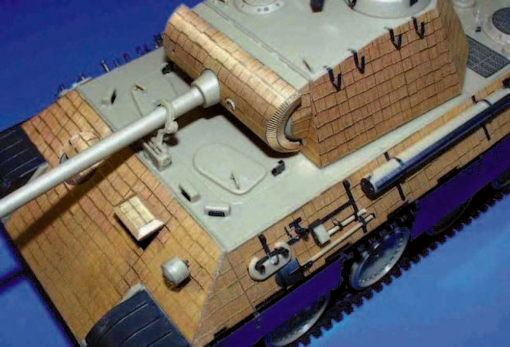Zimmerit Panther Ausf. A für Tamiya Bausatz
