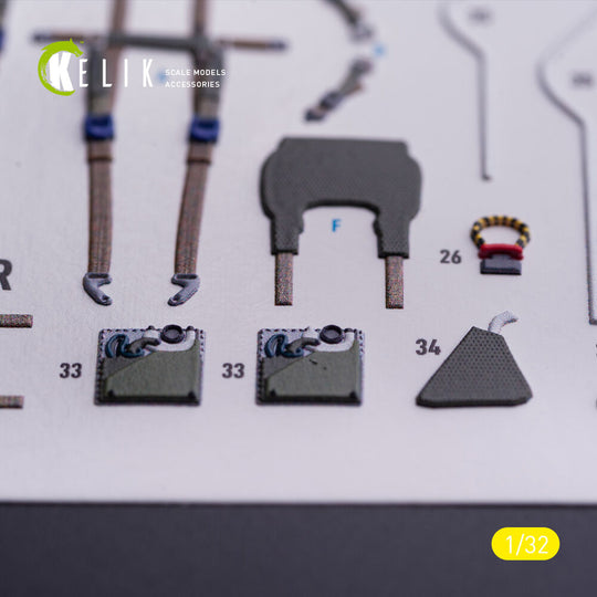 Tornado IDS - interior 3D decals for Italeri kit