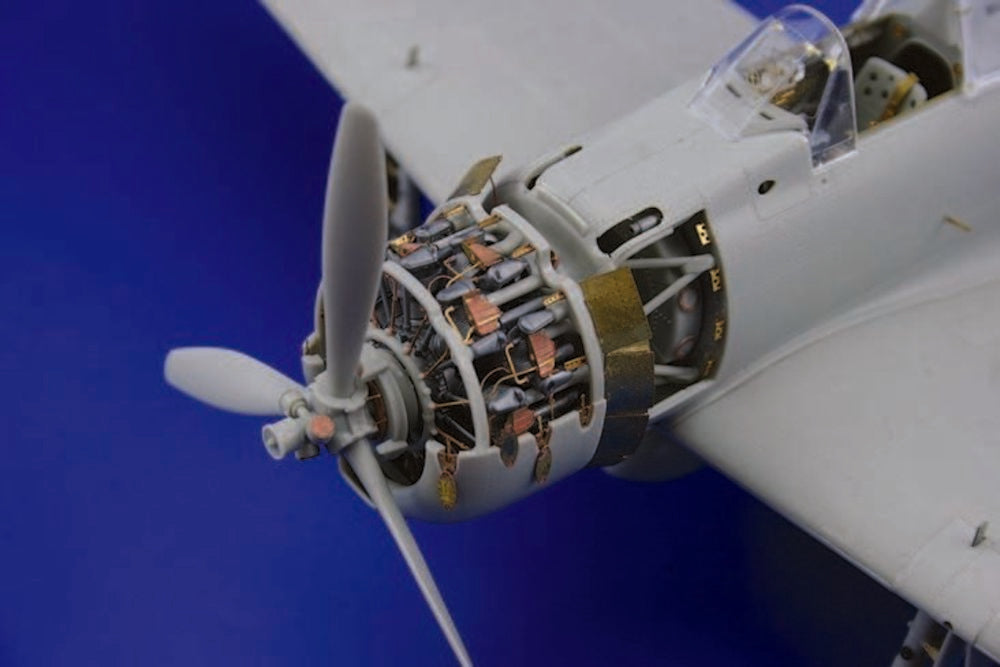 A6M2 Zero type 21 engine für Tamiya Bausatz 60317