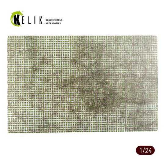 Parking Grid Grass - Base - Acrylic 3 mm (280 x 180 mm) (170 g)