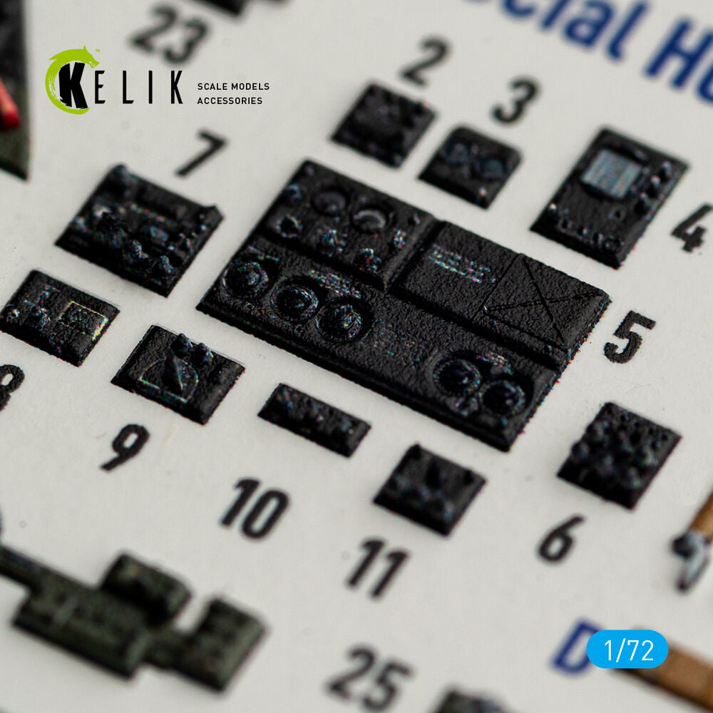 SB2C-4 - interior 3D decals for Academy / Special Hobby
