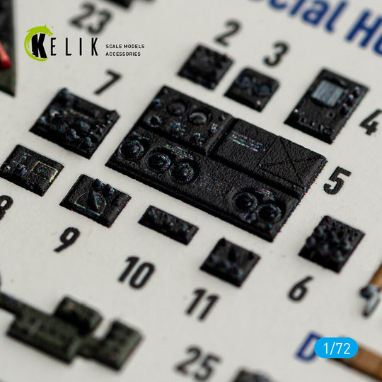 SB2C-4 - interior 3D decals for Academy / Special Hobby