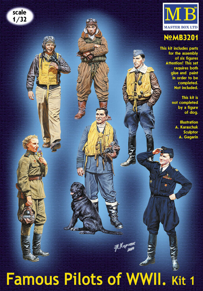 Famous WWII pilots set