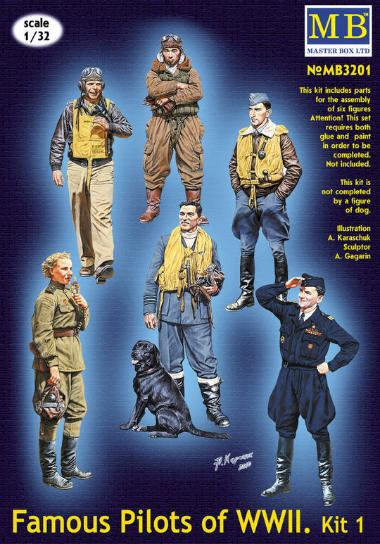 Famous WWII pilots set