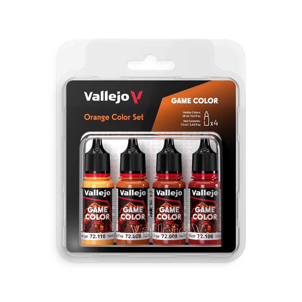Game Color: Orange Color Set 18 ml