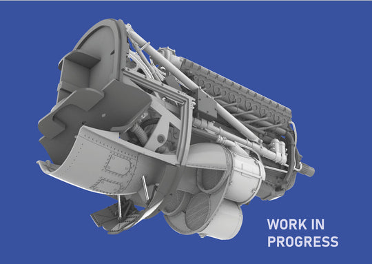 P-40E engine PRINT  EDUARD