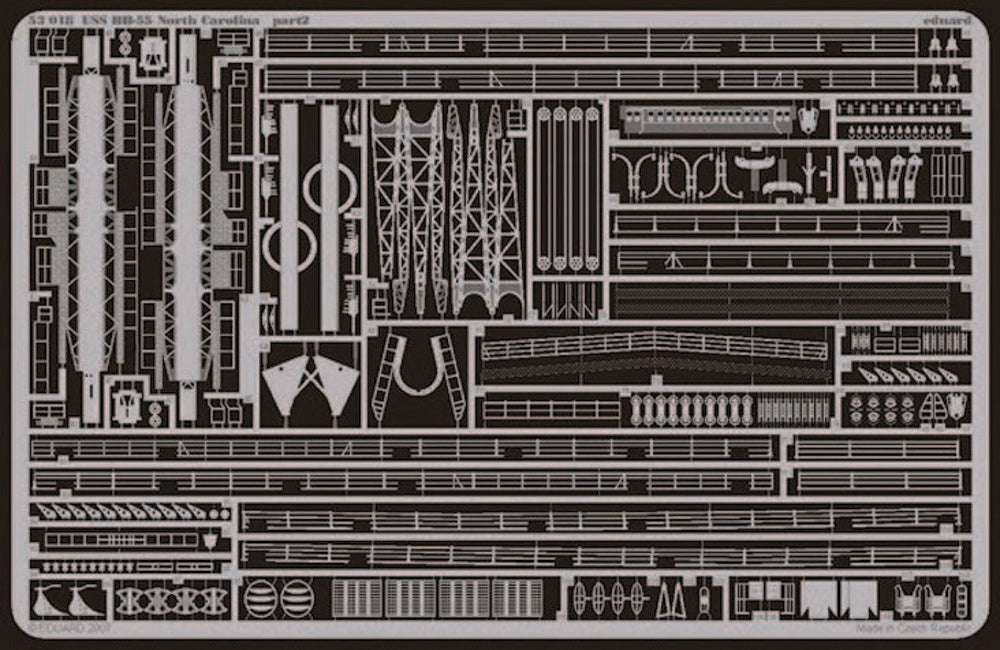 USS BB-55 North Carolina  1/350 für Trumpeter-Bausatz