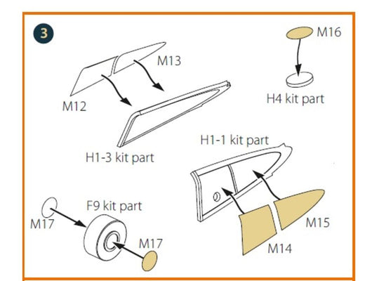 Hawk H-75M painting mask for CP kit CP4806
