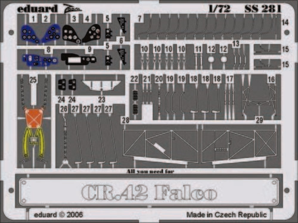 CR 42 Falco Für Italeri Bausatz
