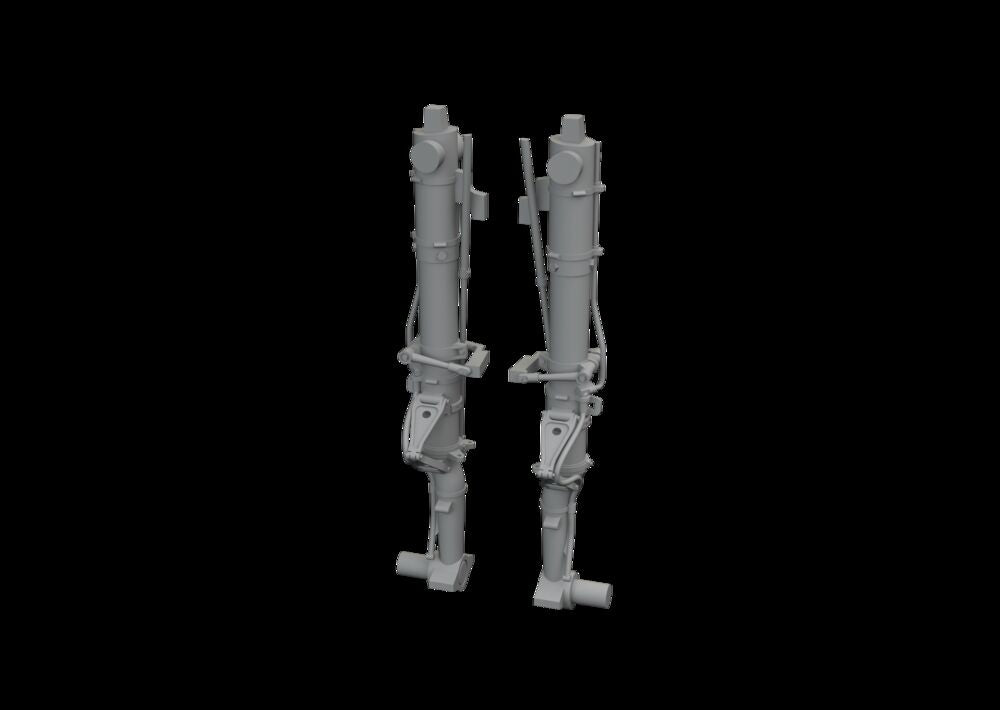 P-47D undercarriage legs PRINT for Miniart