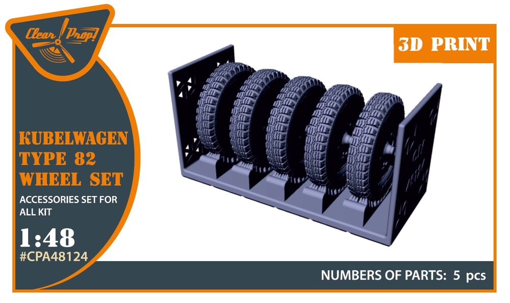 Kubelwagen type 82 Wheel set