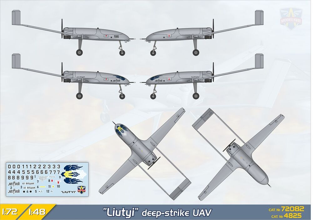An-196 Liutyi deep-strike UAV (1/72)