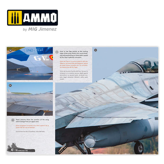 F-16 Fighting Falcon / VIPER - VISUAL MODELERS GUIDE (English, Castellano, Italiano)