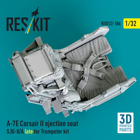 A-7E Corsair II ejection seat SJU-8/A late for Trumpeter kit (3D Printed)