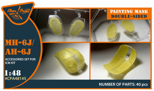 MH-6/AH-6J double-sided painting mask for ICM