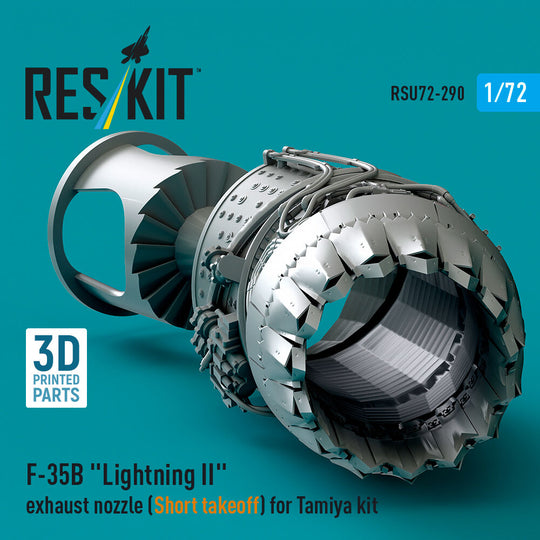 F-35B Lightning II exhaust nozzle (Short takeoff) for Tamiya kit (3D printed)