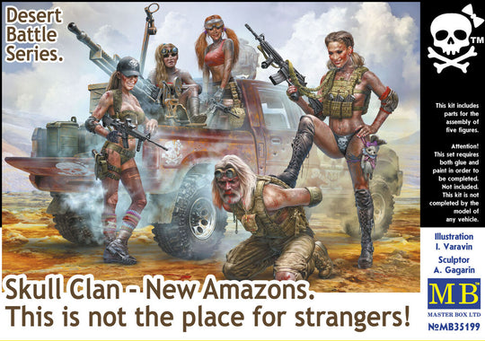 Desert Battle Series. Skull Clan - New Amazons