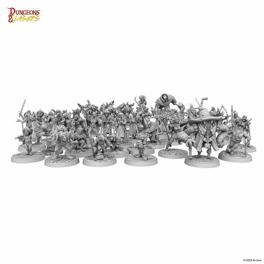 Dungeons & Lasers Miniatures: NPC MINIATURE PACK