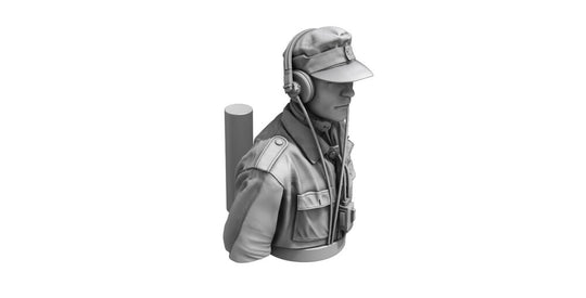 German Tank Crew (Driver) Half Figure