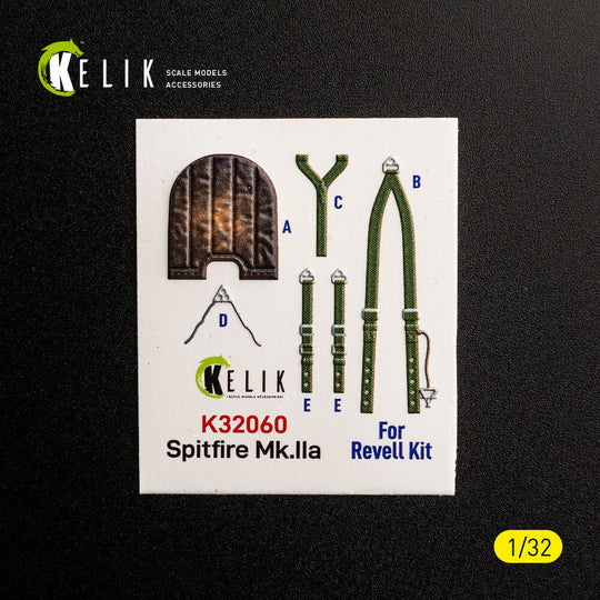 Spitfire Mk.IIa - interior 3D decals for Revell
