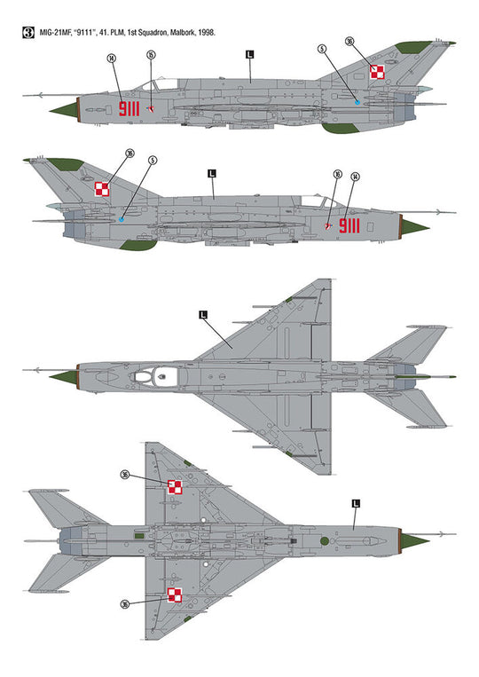 MiG-21MF Polish Air Force