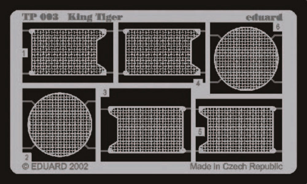 Fotoätzsatz für King Tiger von Tamiya